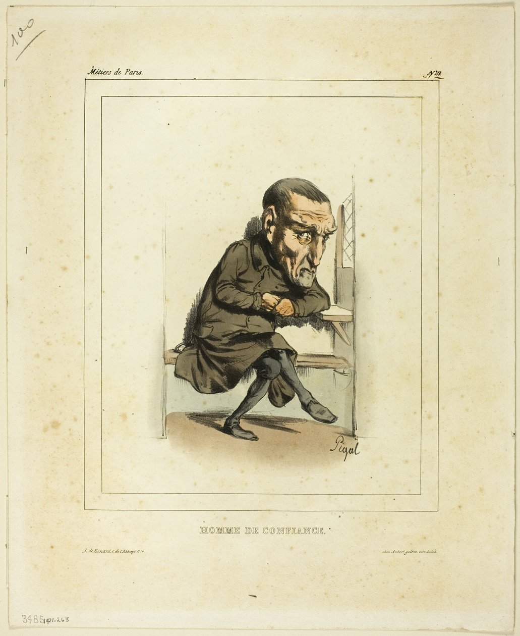 Hombre de confianza de Edme Jean Pigal
