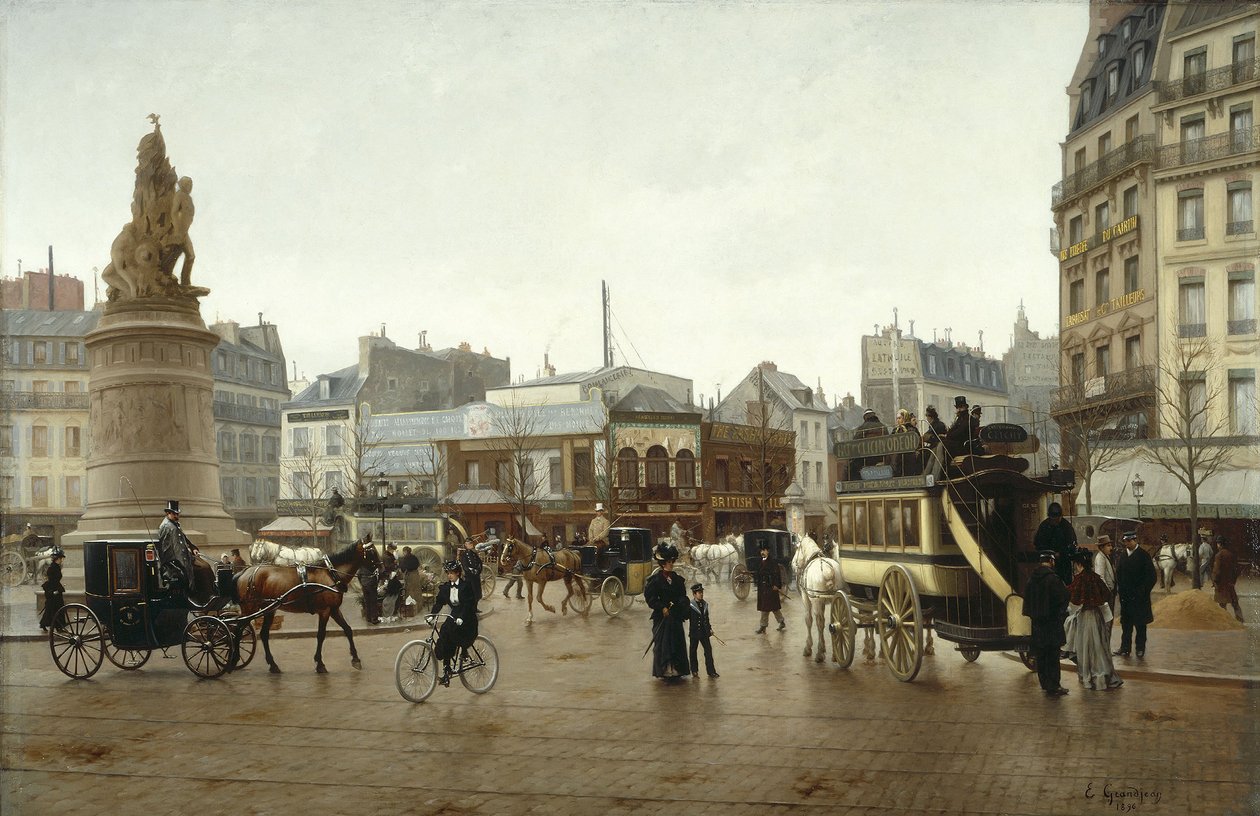 Plaza Clichy de Edmond Jean