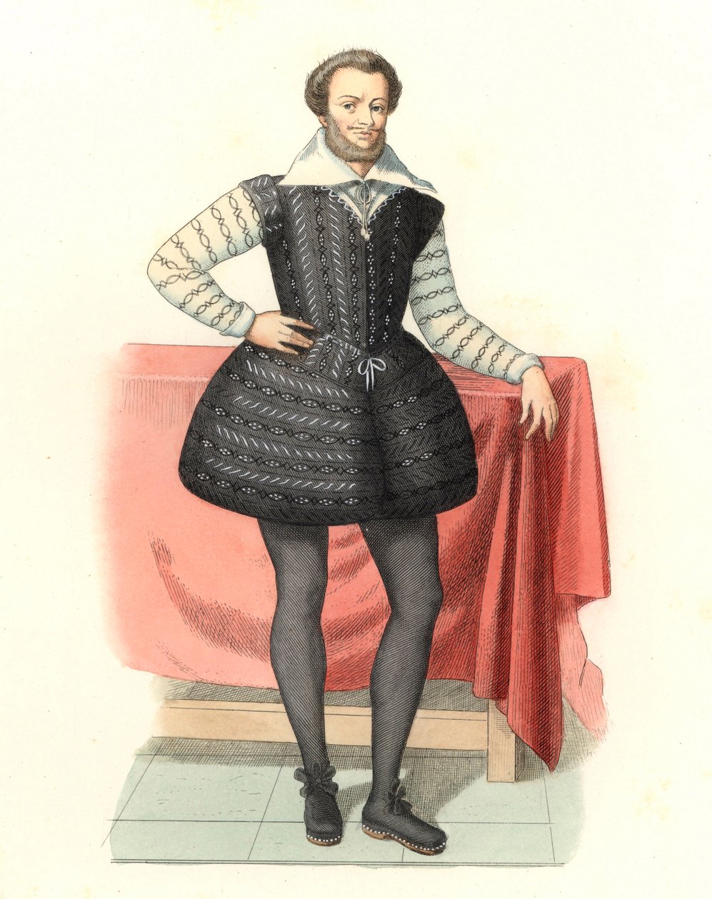 Antoine de Saint Chamans, nobleza francesa de Edmond Lechevallier Chevignard