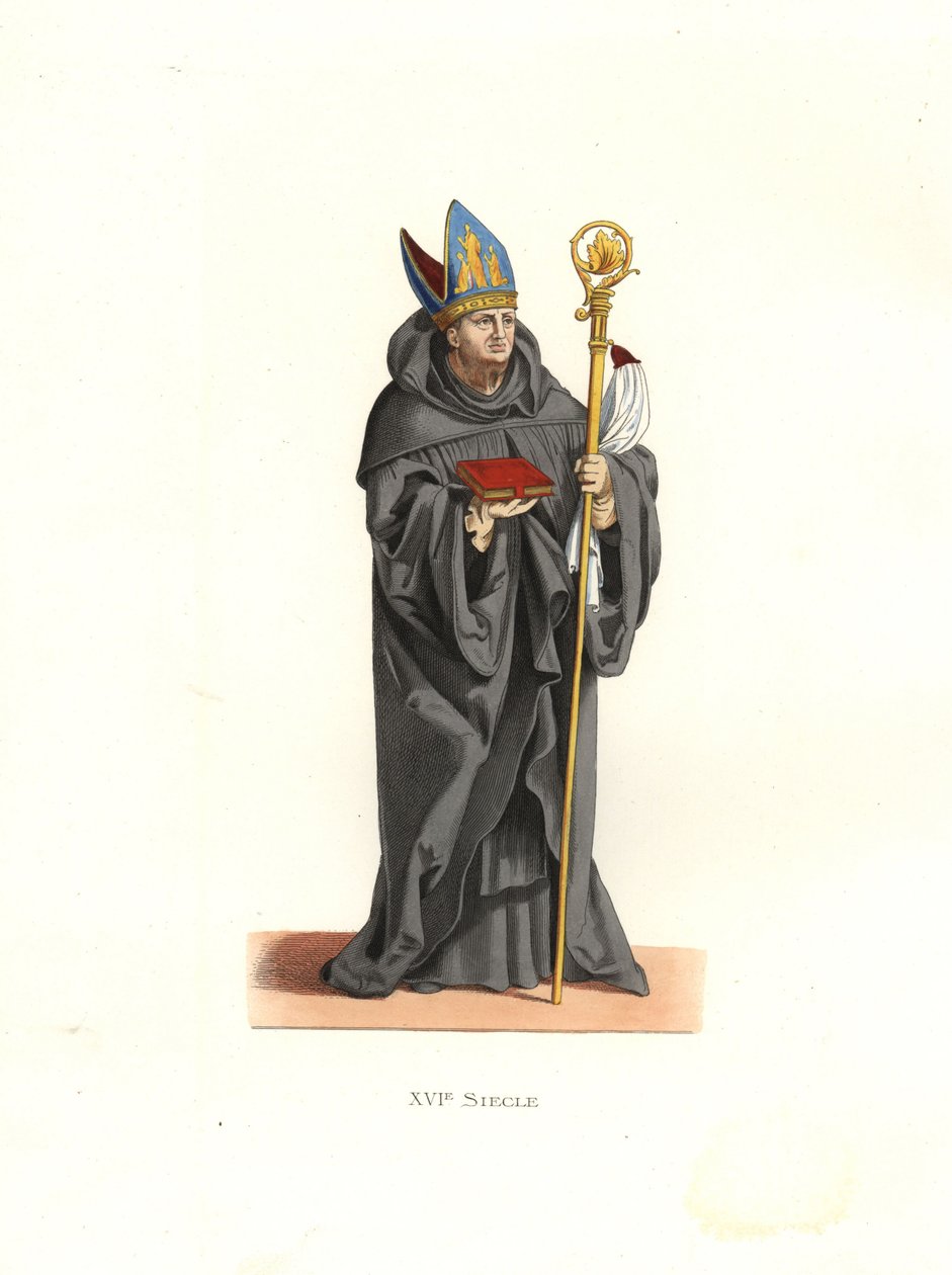 Abad benedictino de Edmond Lechevallier Chevignard