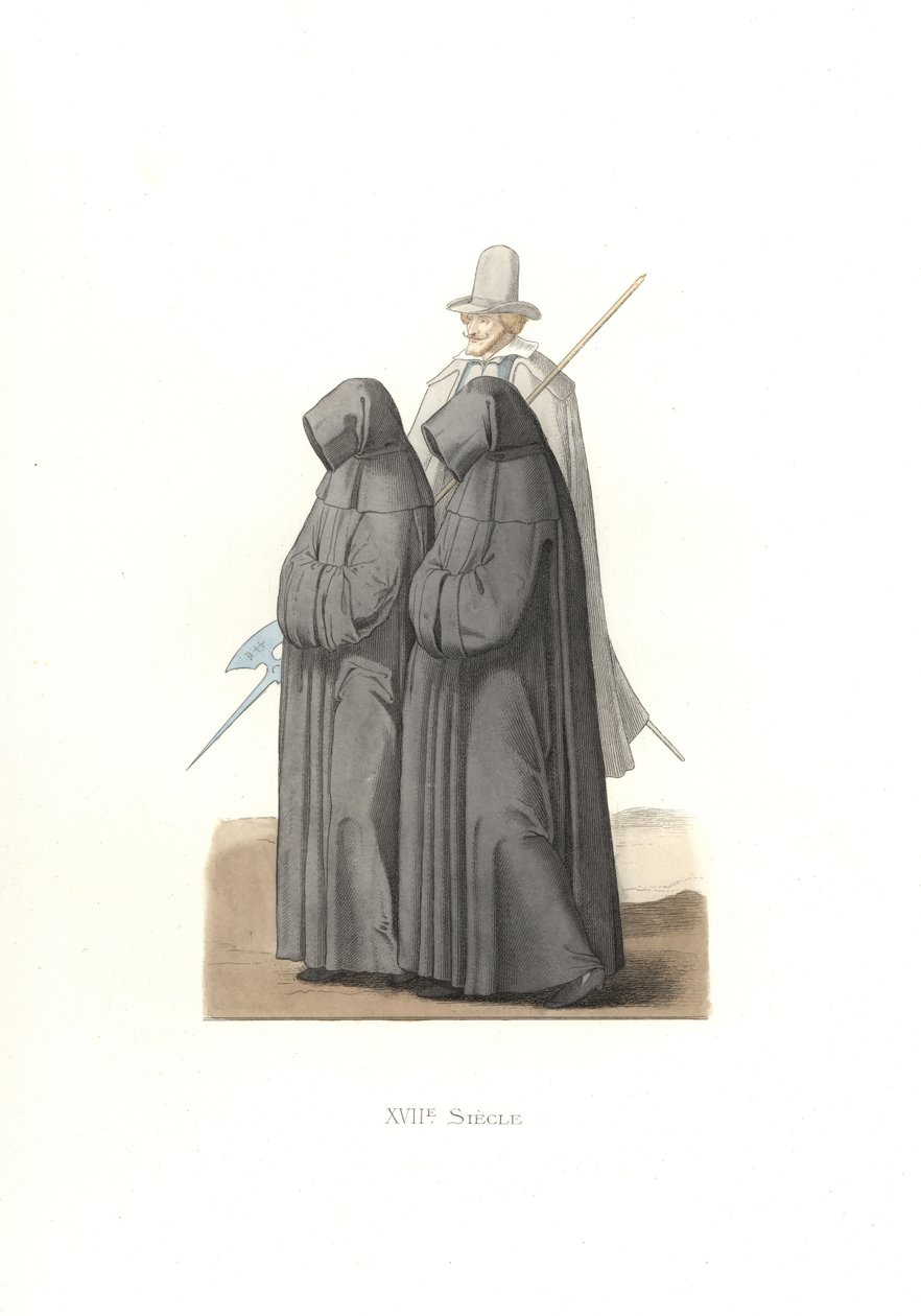 Hábitos de luto de Edmond Lechevallier Chevignard