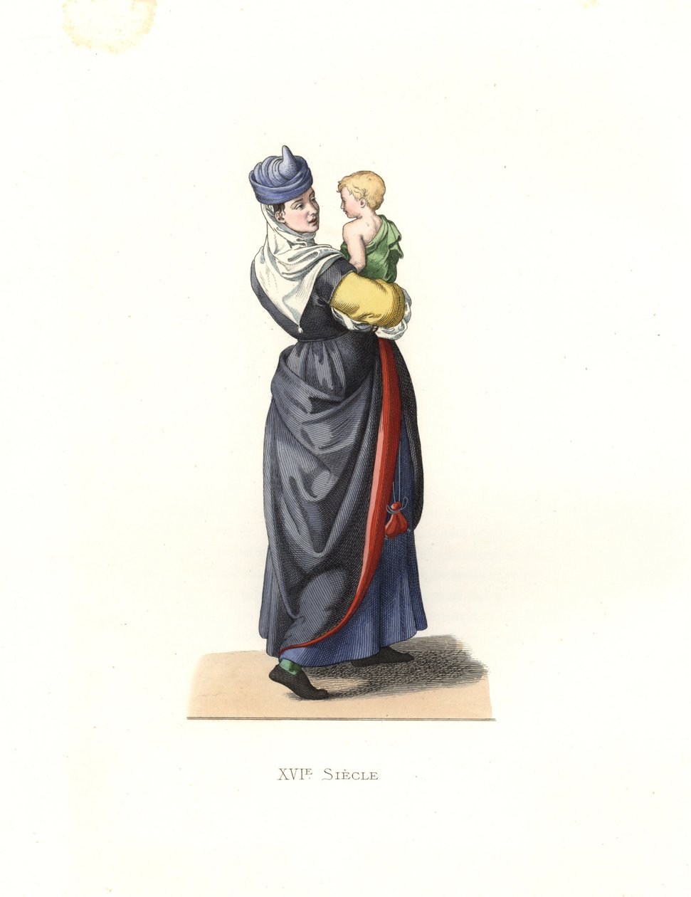 Mujer de Bayona de Edmond Lechevallier Chevignard