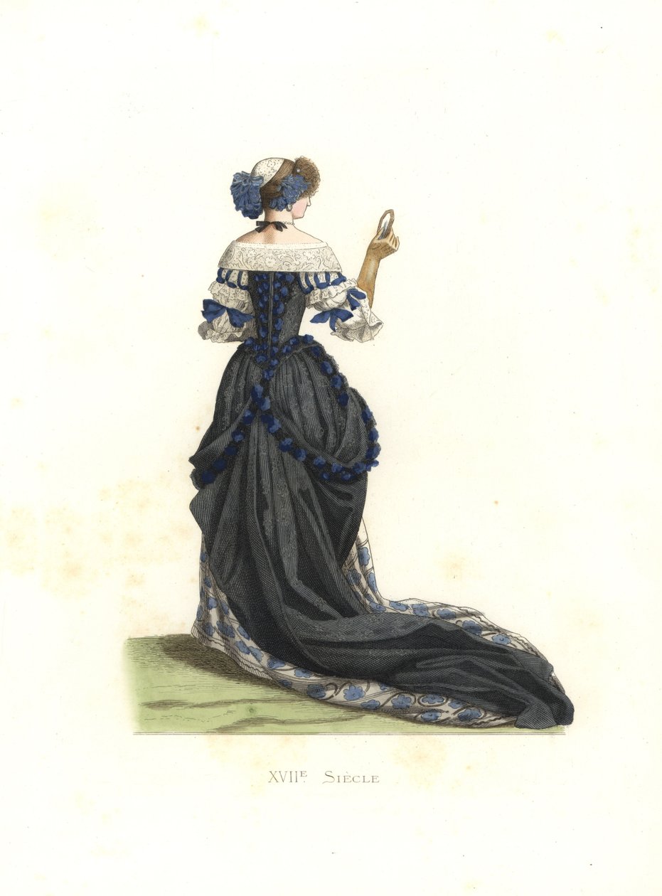 Mujer con traje de ciudad de Edmond Lechevallier Chevignard