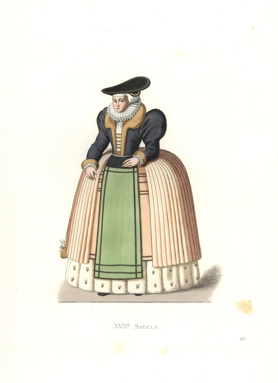 Mujer de Alsacia de Edmond Lechevallier Chevignard