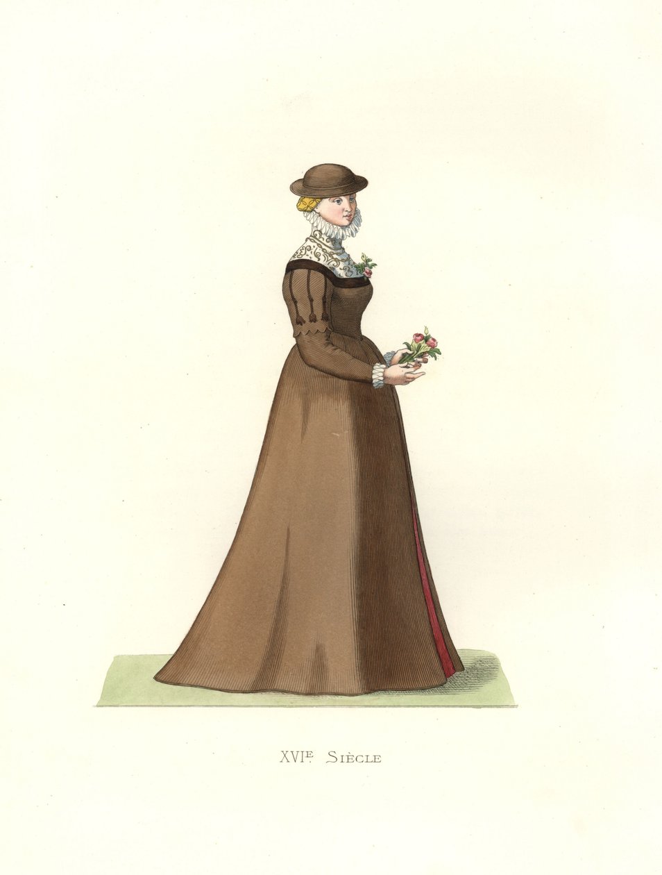 Joven mujer de Inglaterra de Edmond Lechevallier Chevignard