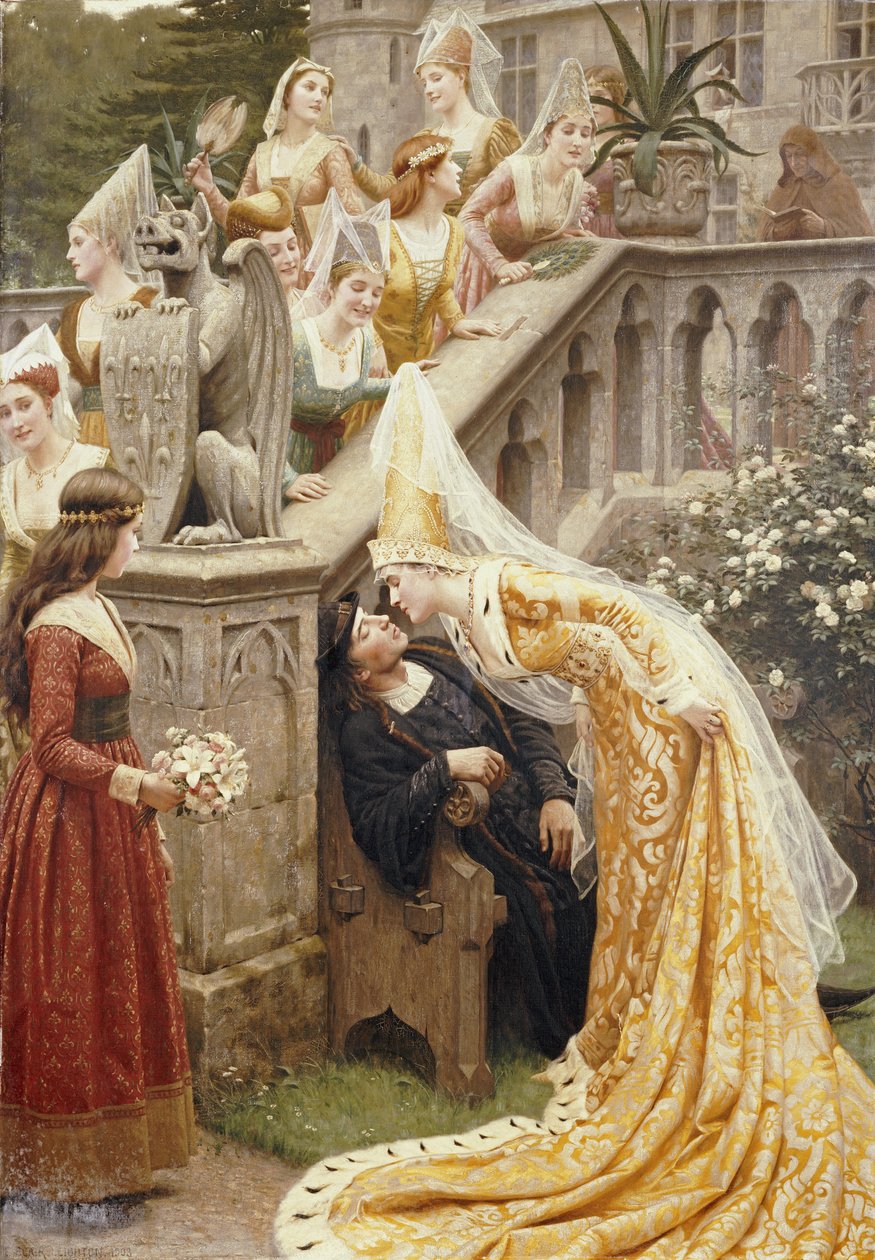 Alain Chartier, 1903 de Edmund Blair Leighton