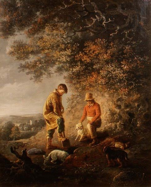 Cazando con hurones en Windsor de Edmund Bristow