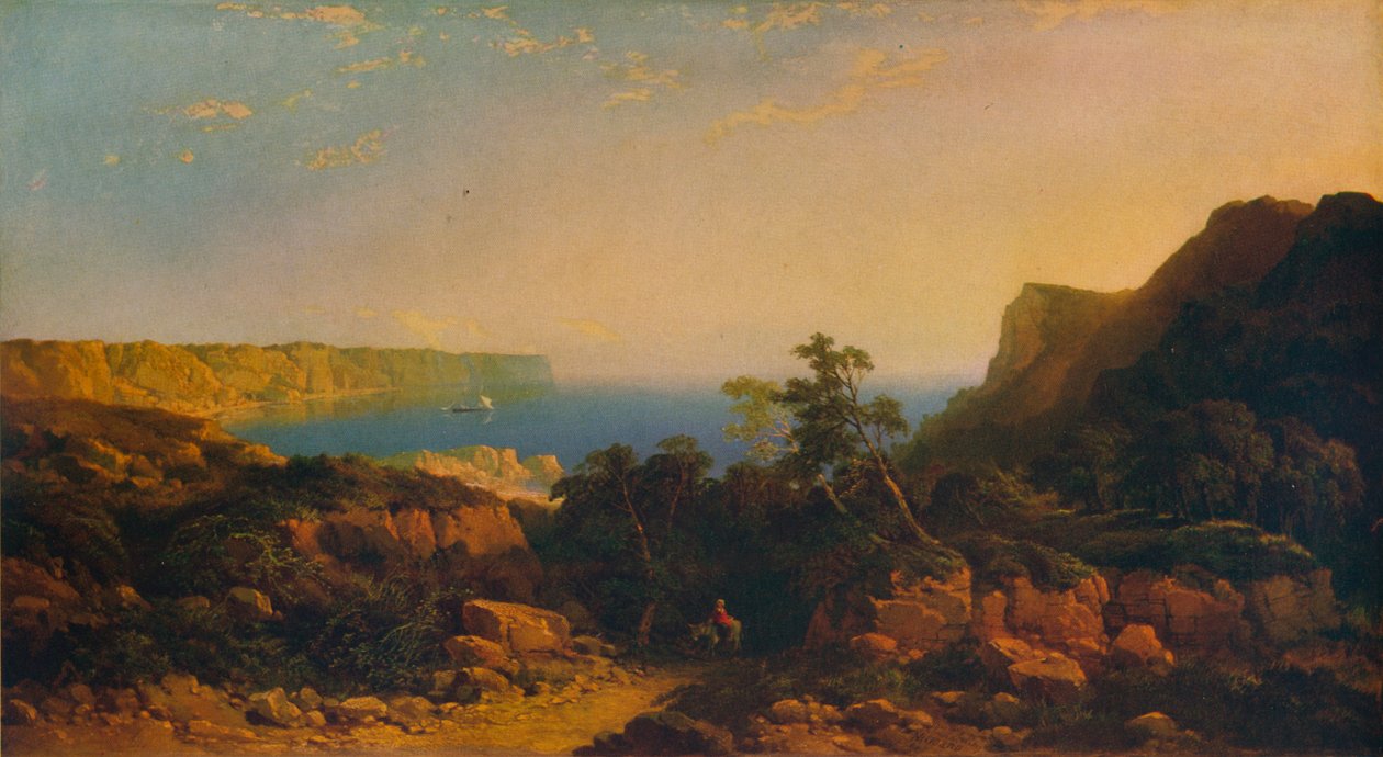 Desde Mulgrave Woods, cerca de Whitby, 1860 de Edmund John Niemann