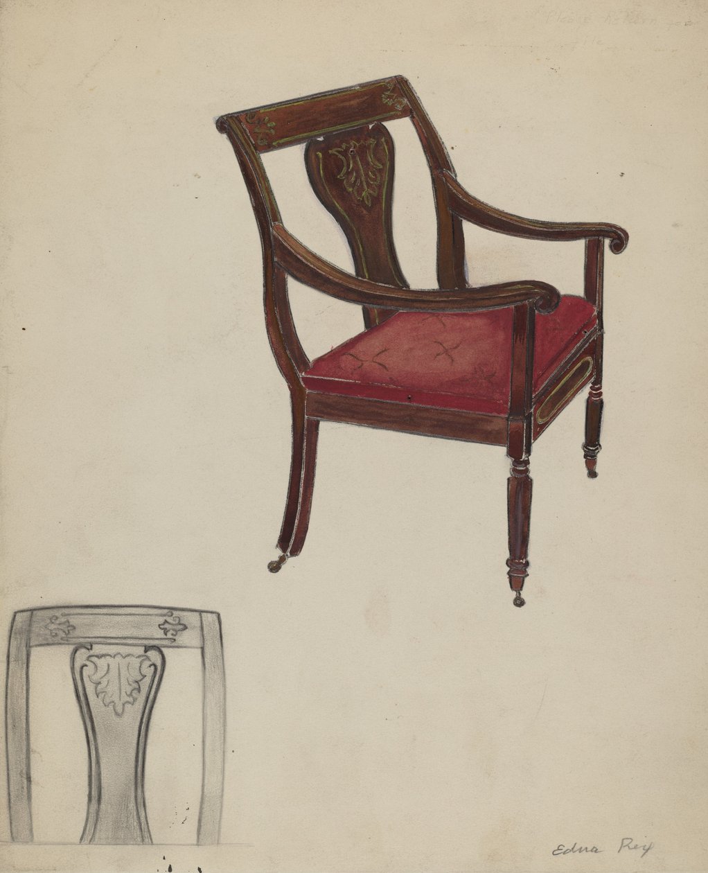 Sillón de Edna C. Rex
