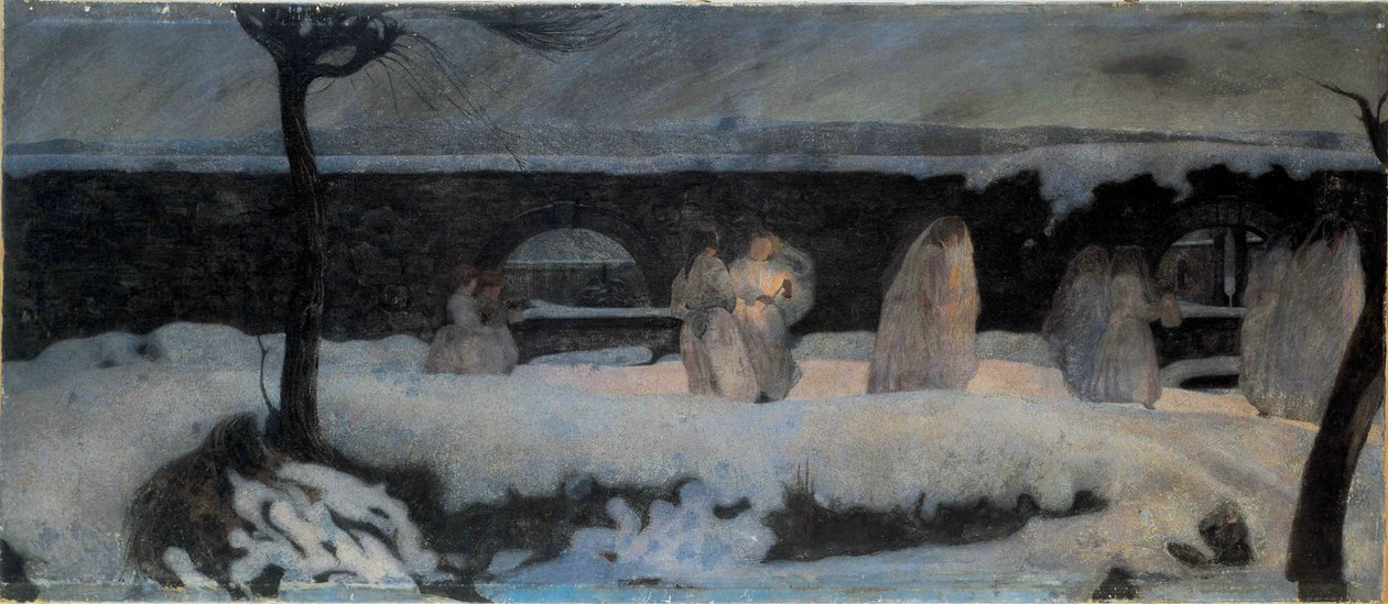 Funerale Bianco, 1901 de Edoardo Berta