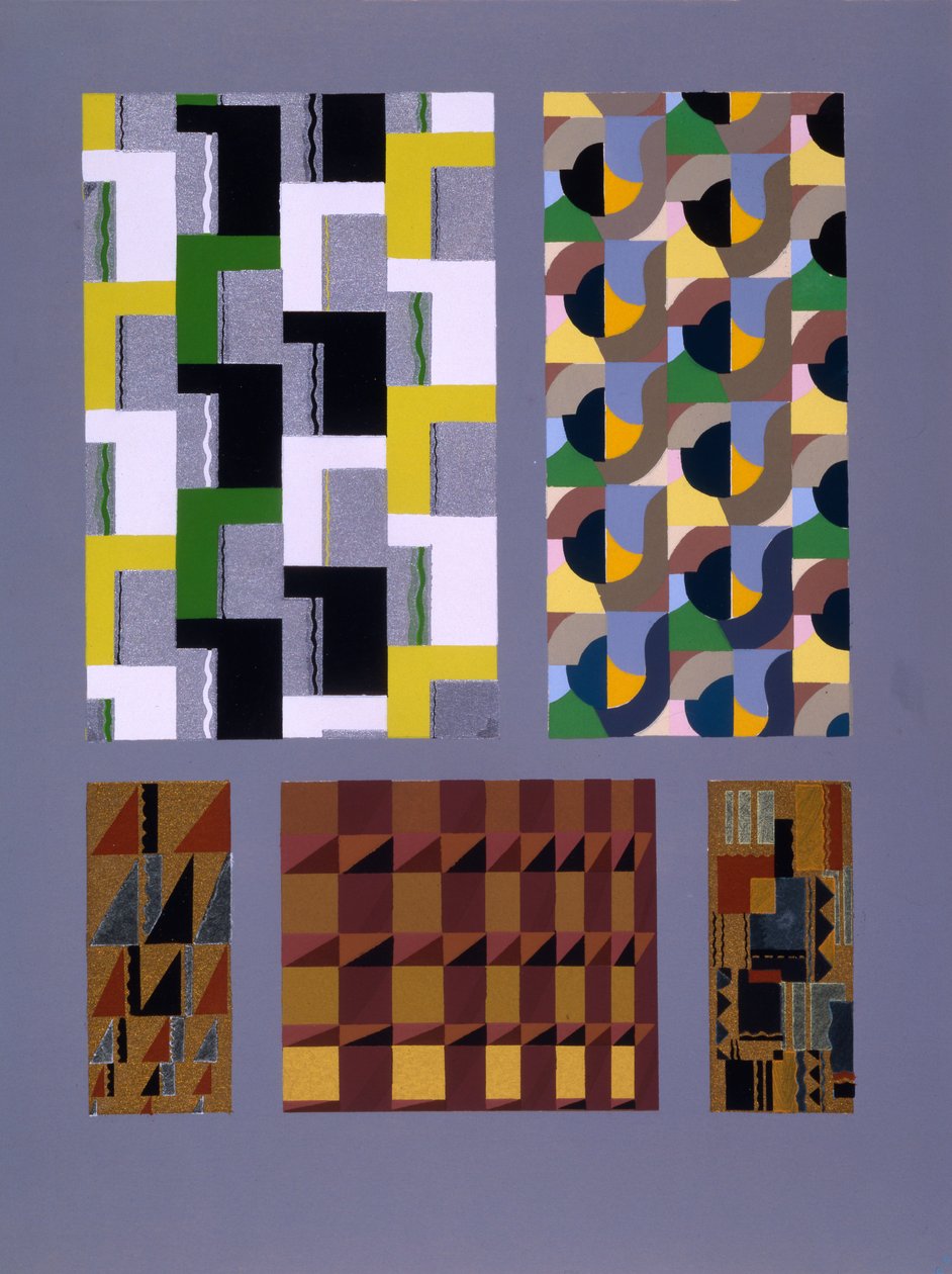 Diseños de estilo Art Deco, de 