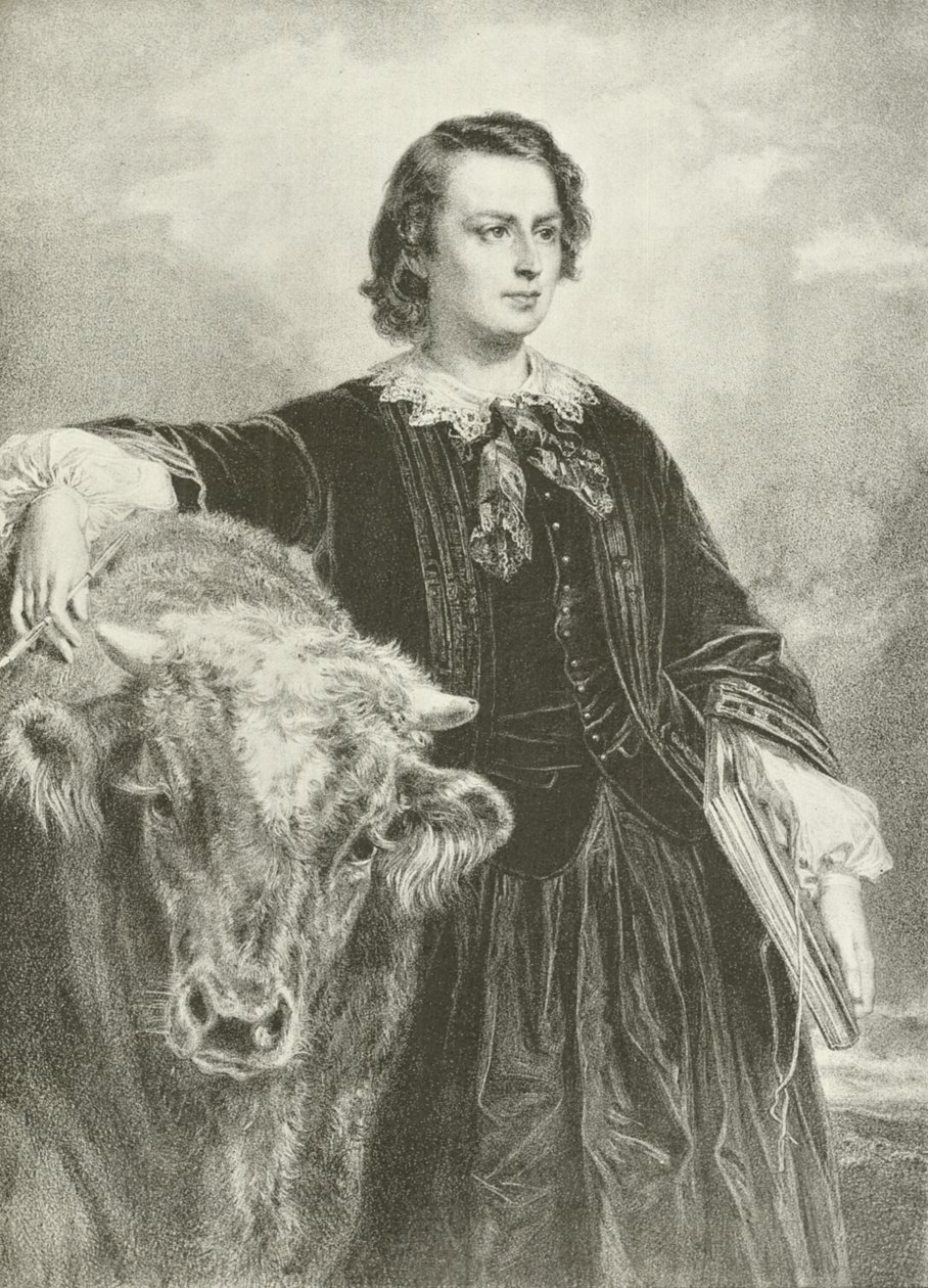 Rosa Bonheur, artista francesa de Edouard Louis Dubufe