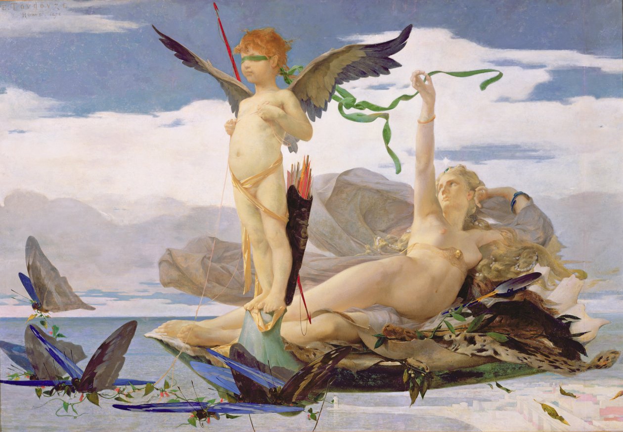 Eros y Afrodita de Edouard Toudouze