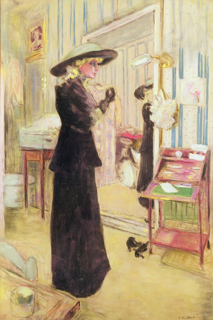 Charlotte Lysès, 1912 de Edouard Vuillard