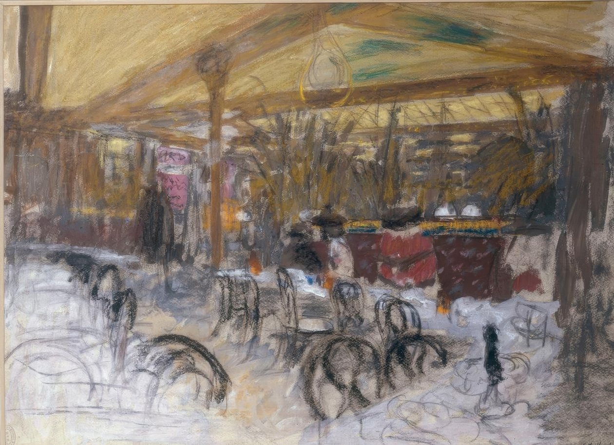 El Café Wepler de Edouard Vuillard