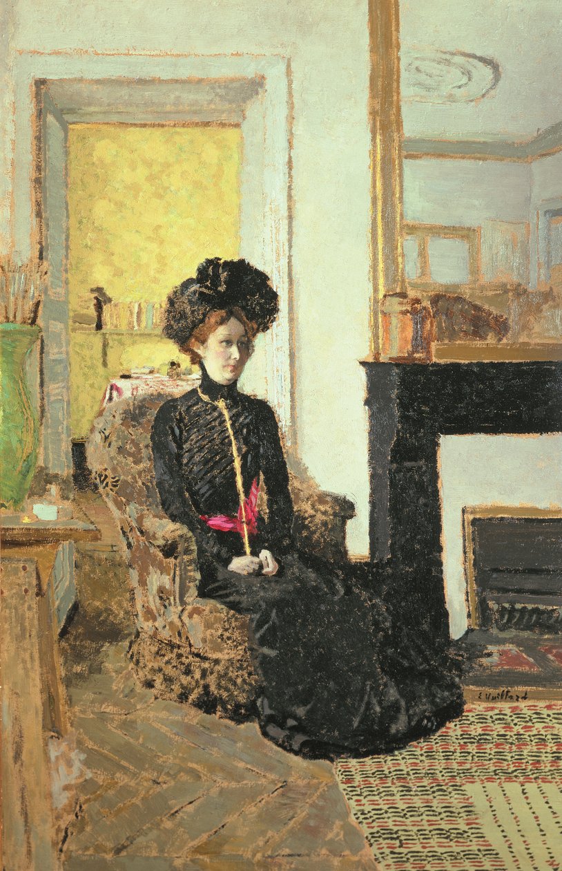 Mujer sentada, 1901 de Edouard Vuillard