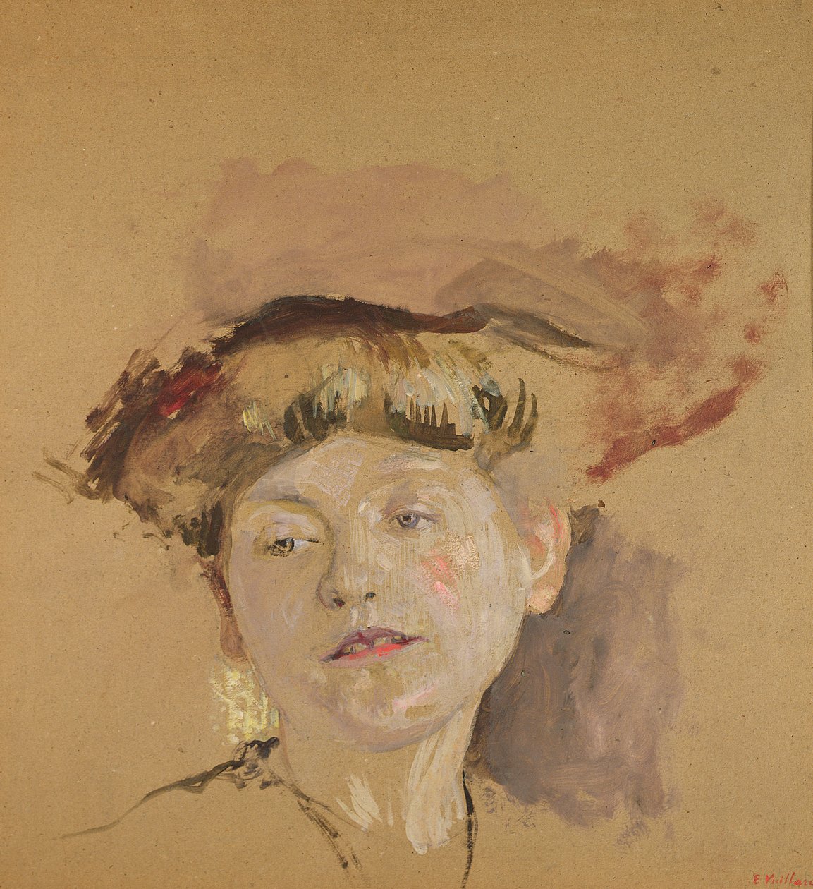 El modelo rubio de Edouard Vuillard
