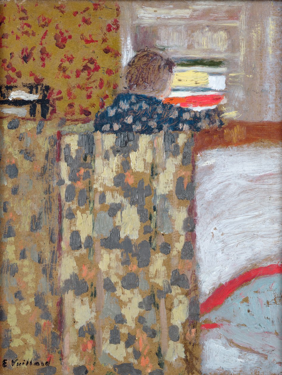 El Armario de la Ropa Blanca, c.1893-95 de Edouard Vuillard