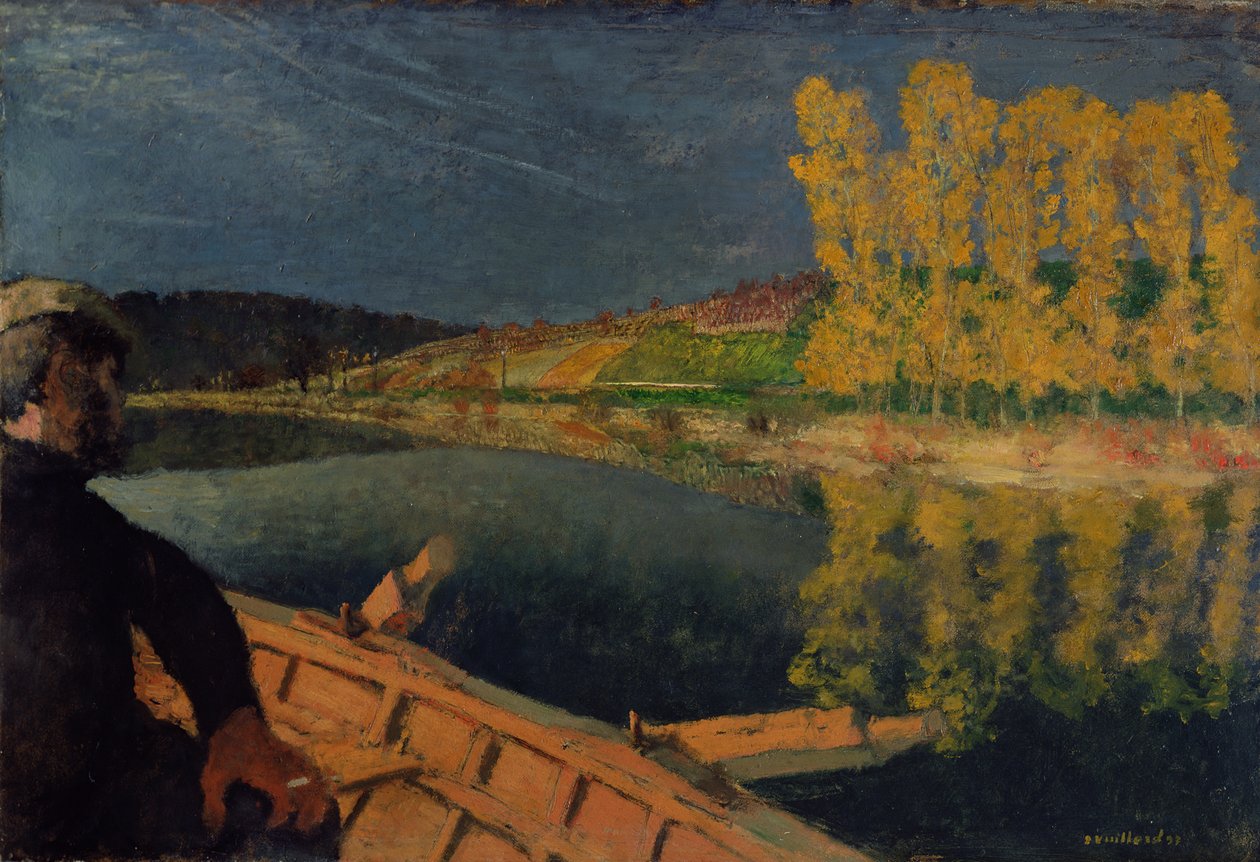 El remero, 1897 de Edouard Vuillard