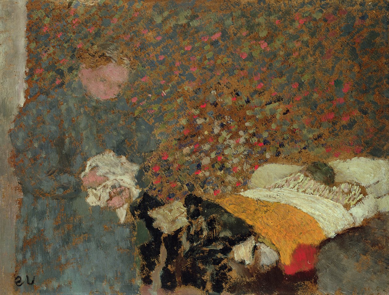 El Niño Enfermo, c.1892 de Edouard Vuillard