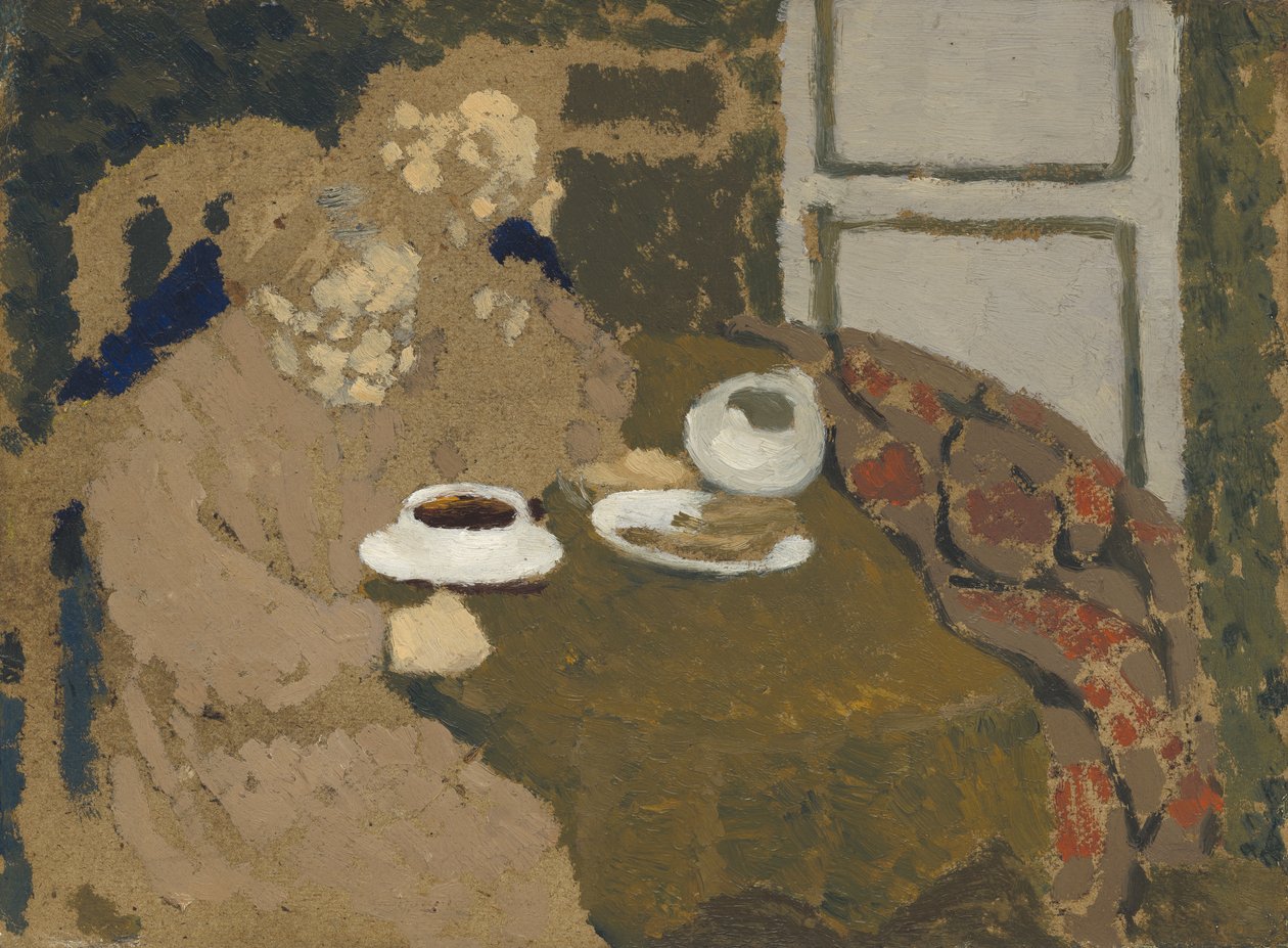 Dos mujeres bebiendo café, c.1893 de Edouard Vuillard