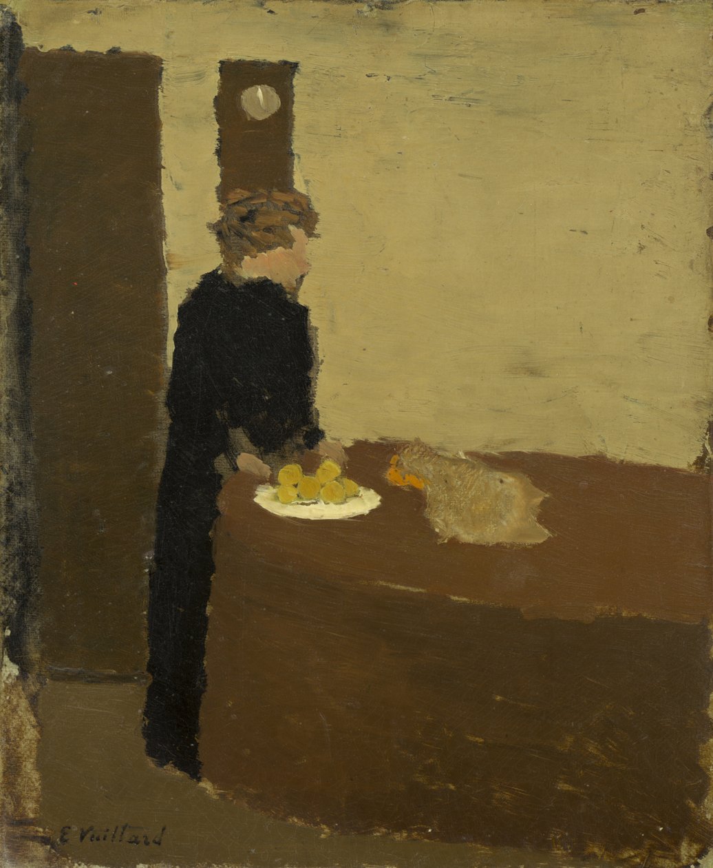 Mujer de negro, c.1891 de Edouard Vuillard