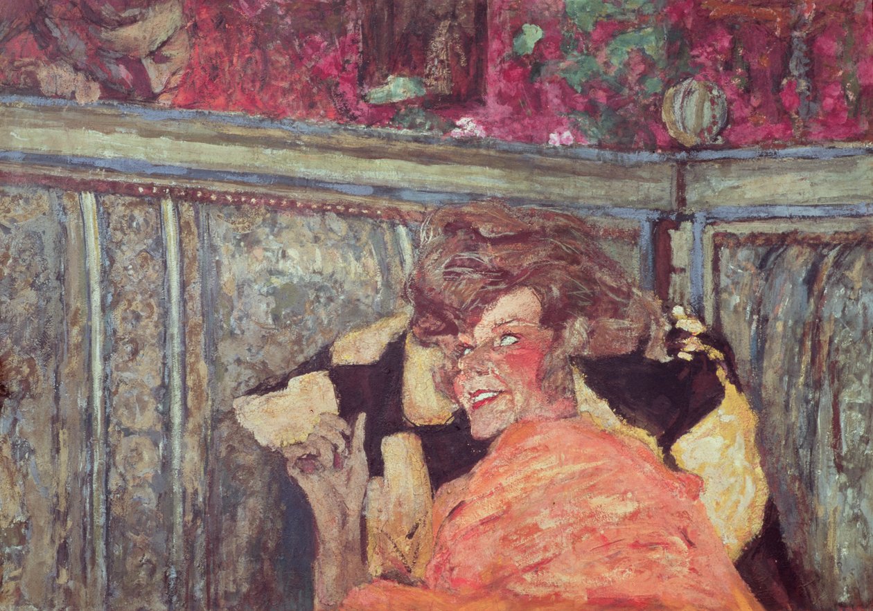 Yvonne Printemps (1894-1977) y Sacha Guitry (1885-1957) c.1912 de Edouard Vuillard