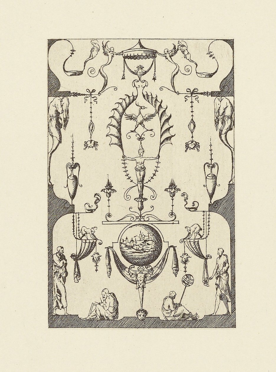 [Diseño según una pintura antigua] de Édouard Baldus