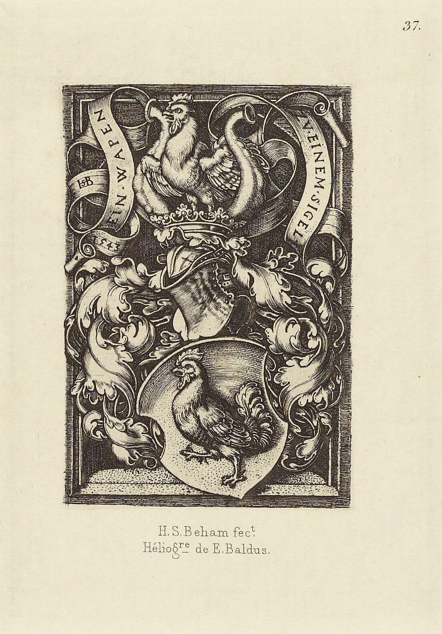 [Diseño de Hans Sebald Beham] de Édouard Baldus