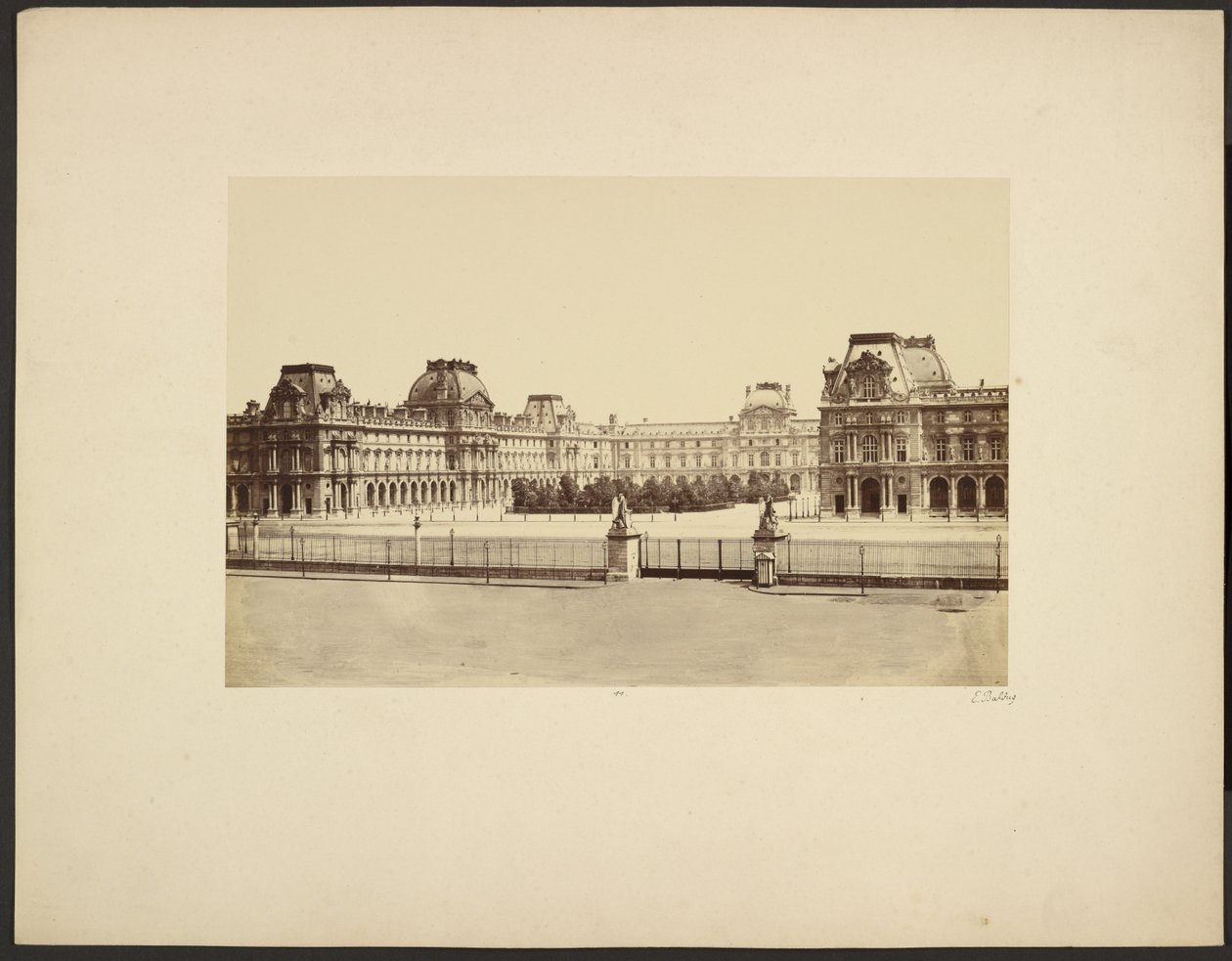 [El Louvre] de Édouard Baldus