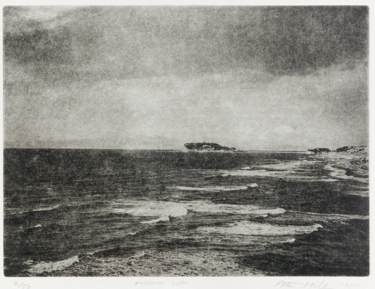 Surf en Enoshima, 1992 de Edouard Cremieux