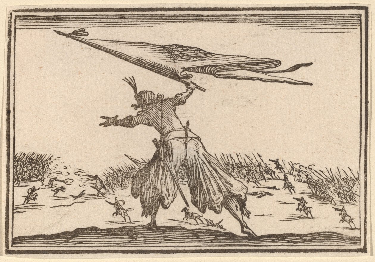 Abanderado de Edouard Eckman after Jacques Callot
