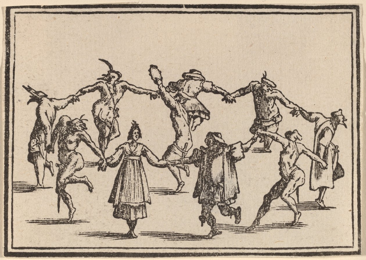 La Danza de Edouard Eckman after Jacques Callot
