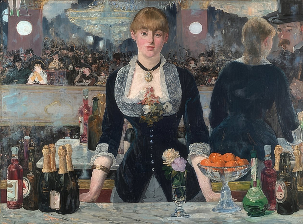 Bar en los Folies-Bergère. 1881-82 de Édouard Manet