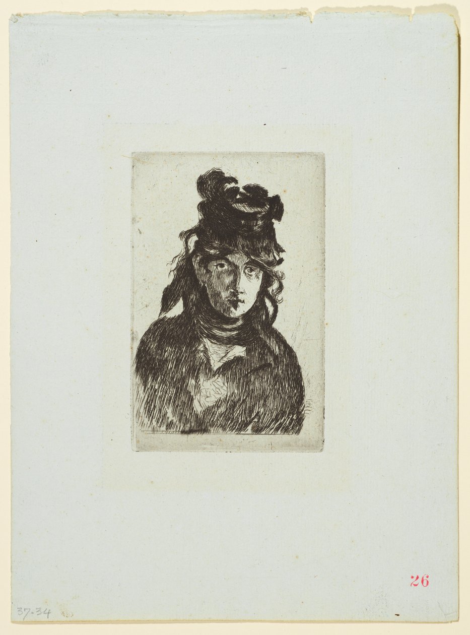 Berthe Morisot de Édouard Manet