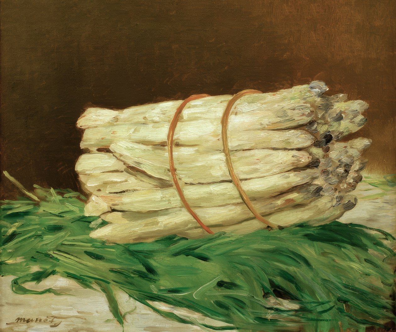 Manojo de espárragos de Édouard Manet