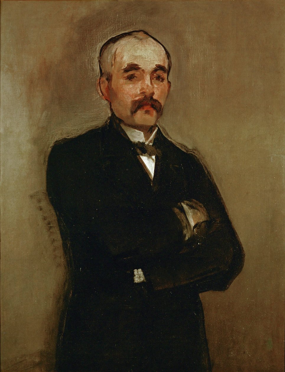 Georges Clemenceau ... (óleo sobre lienzo) de Édouard Manet