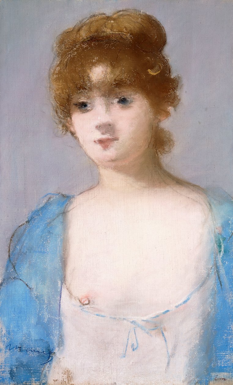 Niña en bata de Édouard Manet