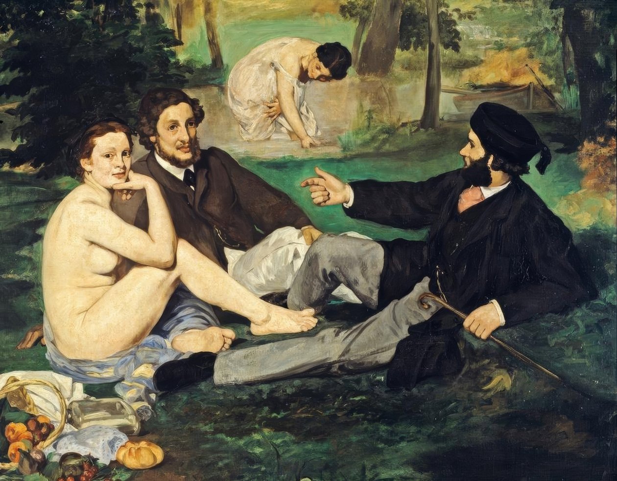 El almuerzo sobre la hierba de Édouard Manet