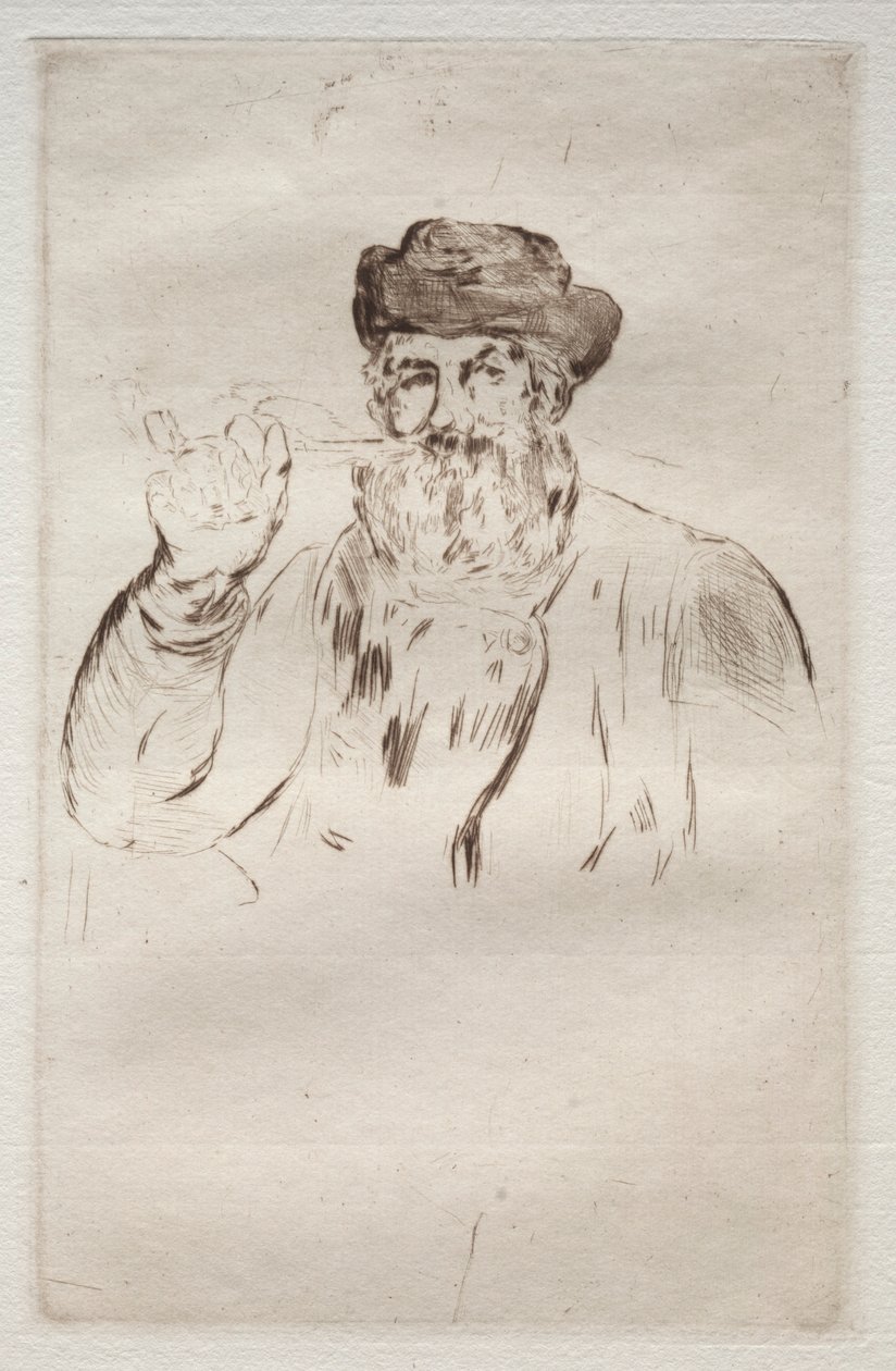 Le fumeur de Édouard Manet