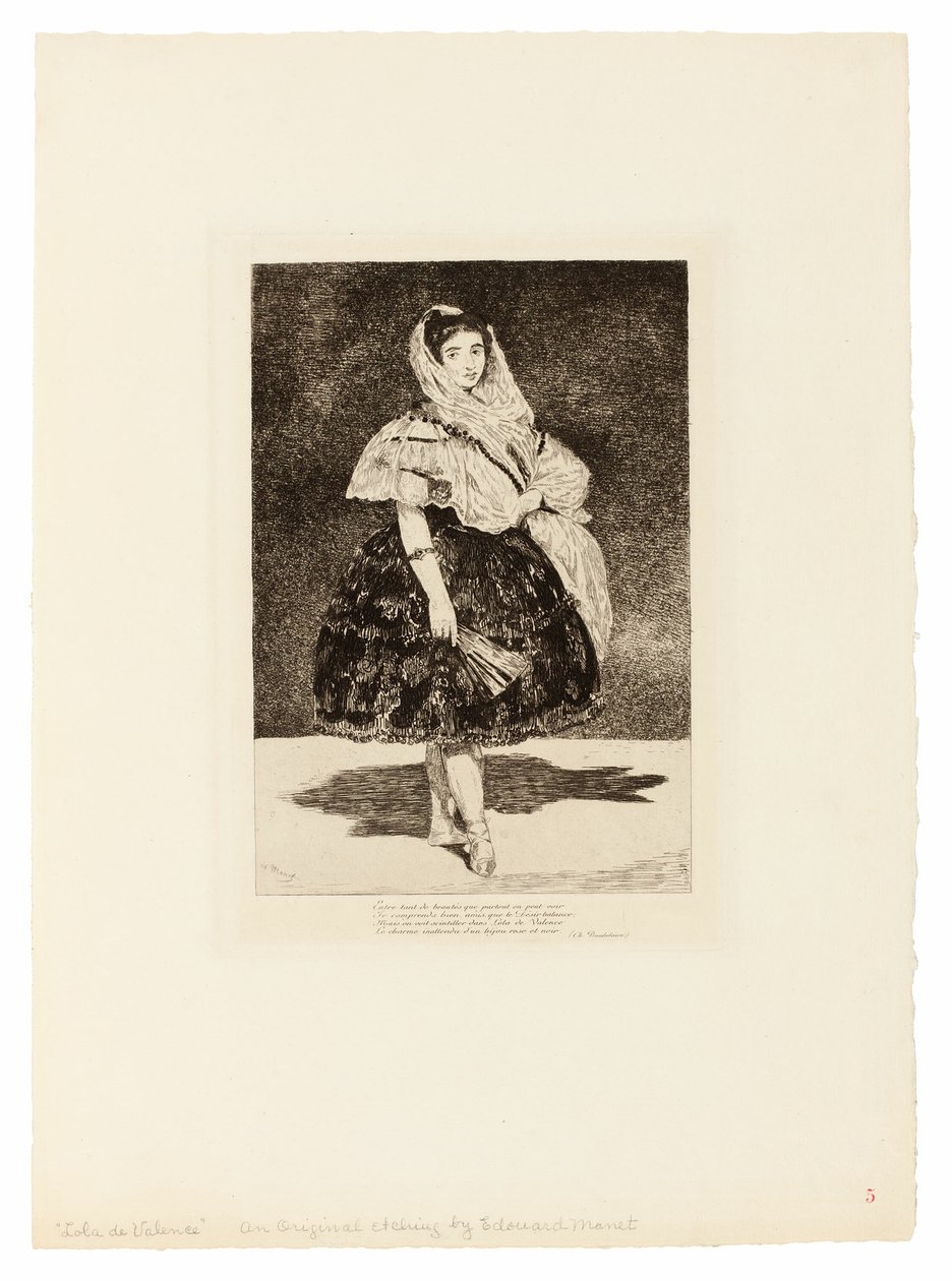 Lola de Valence de Édouard Manet