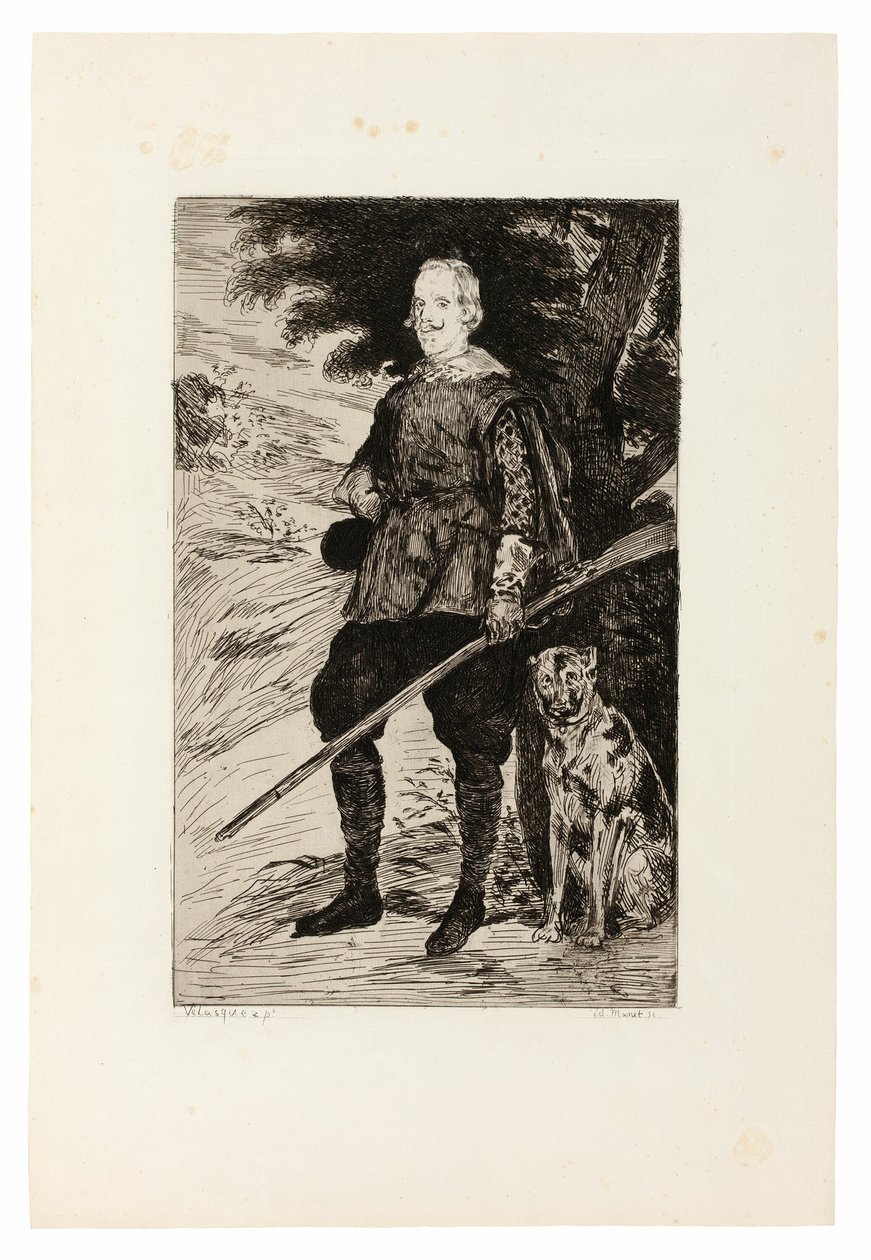 Felipe IV Rey de España de Édouard Manet