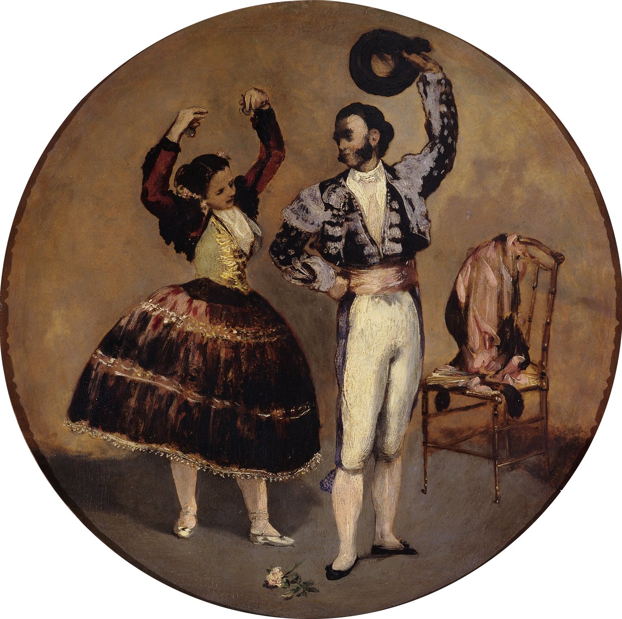 Bailarines Españoles de Édouard Manet