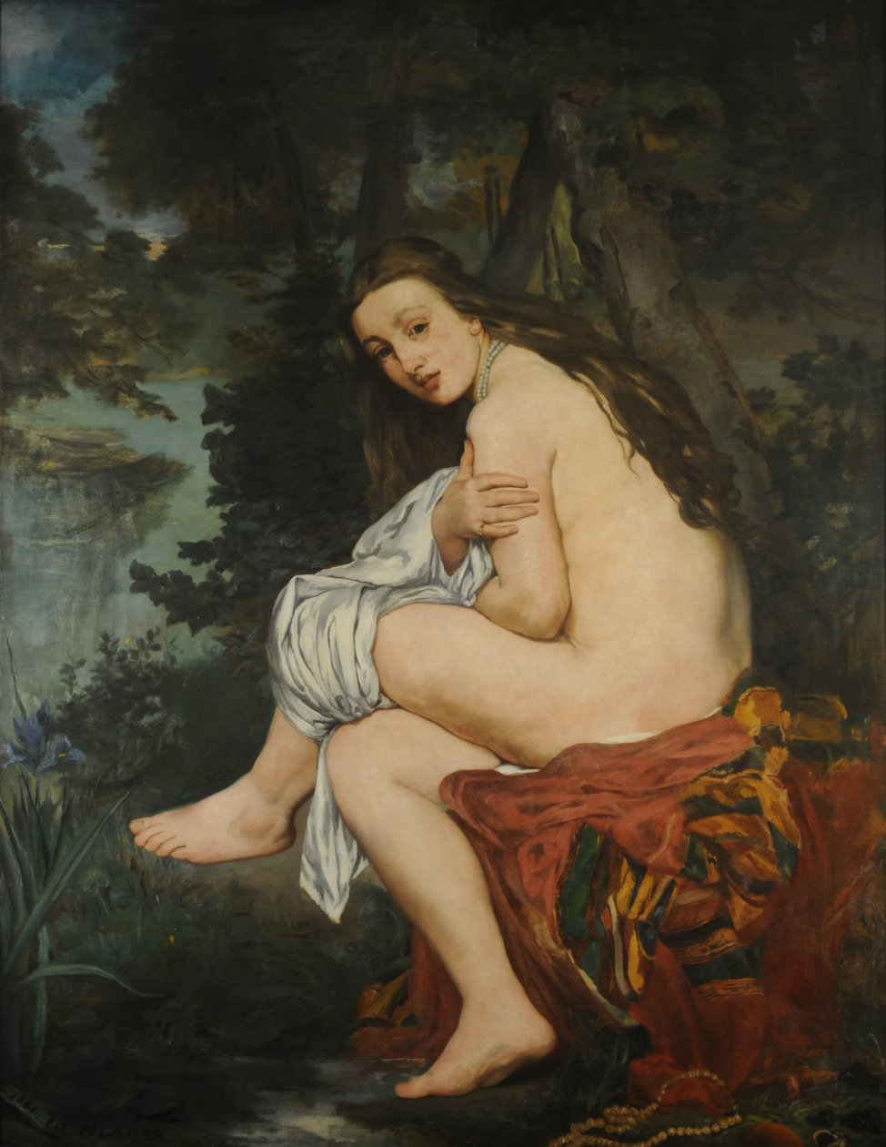 Ninfa sorprendida, 1861 de Édouard Manet