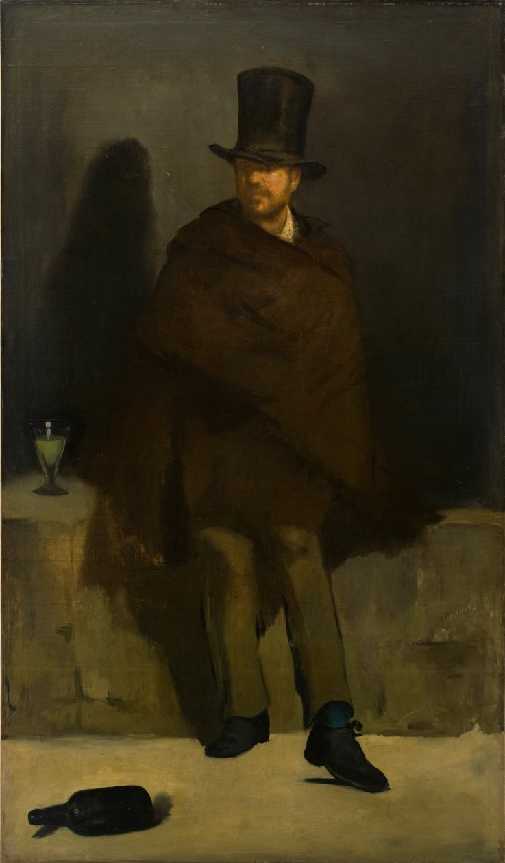 El bebedor de absenta de Édouard Manet