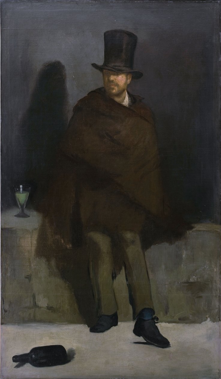 El bebedor de absenta de Édouard Manet