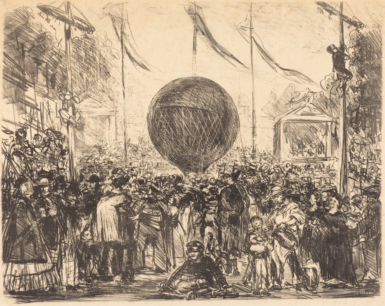 El Globo de Édouard Manet