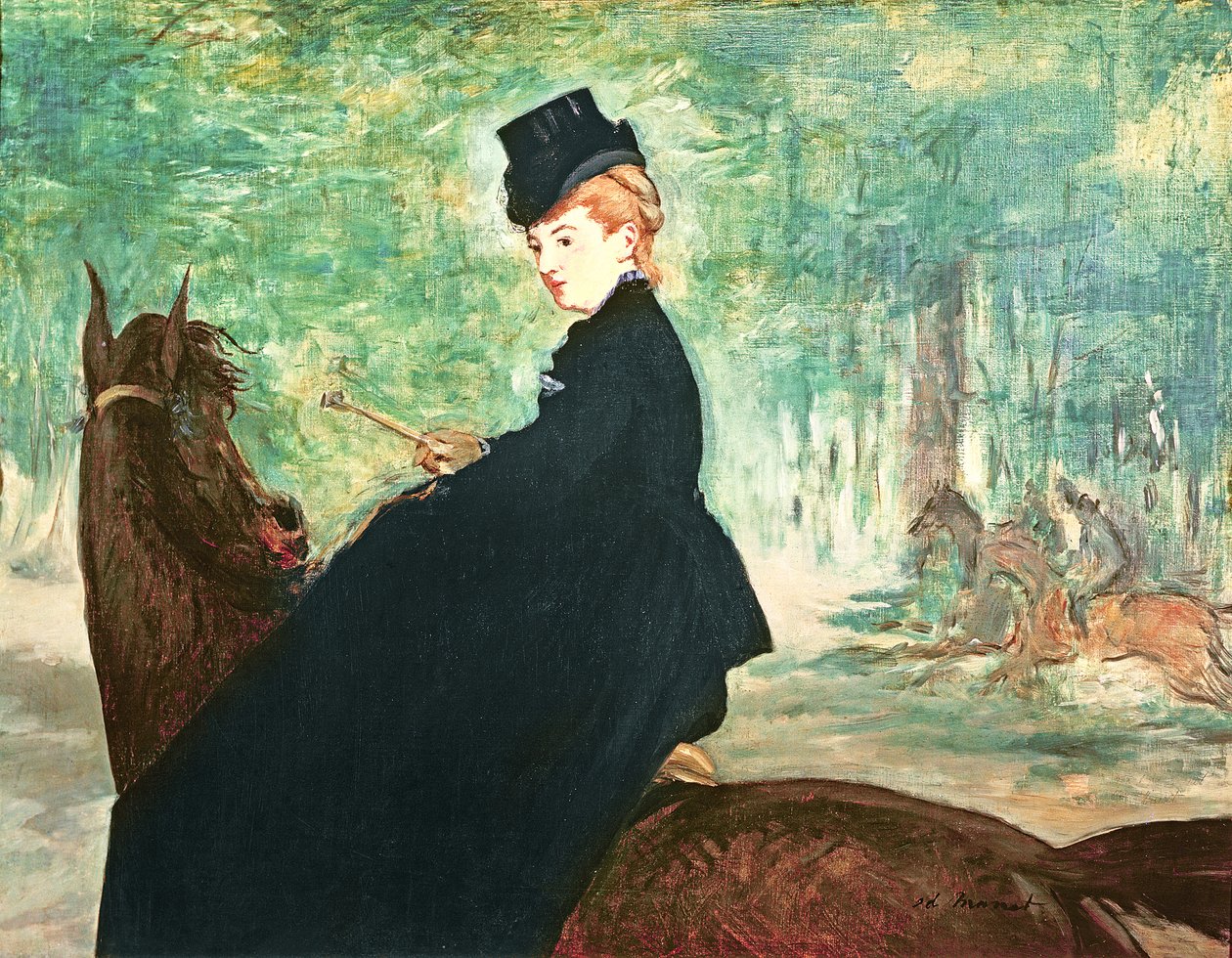 La amazona, 1875 de Édouard Manet