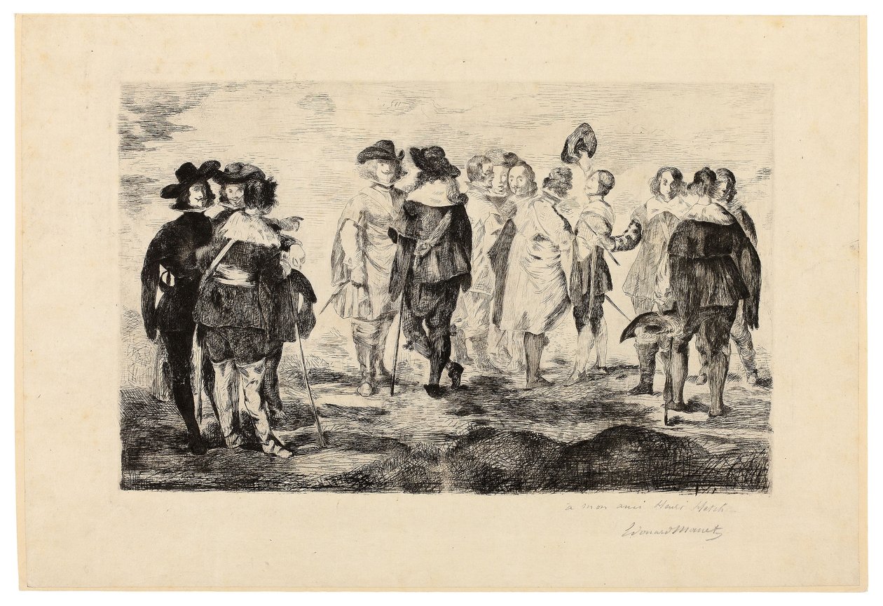 Los pequeños Cavaliers de Édouard Manet