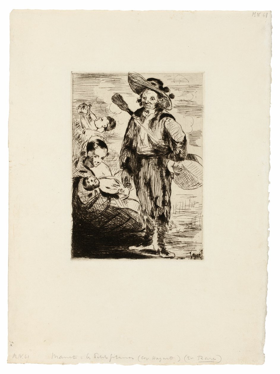 Los pequeños gitanos de Édouard Manet